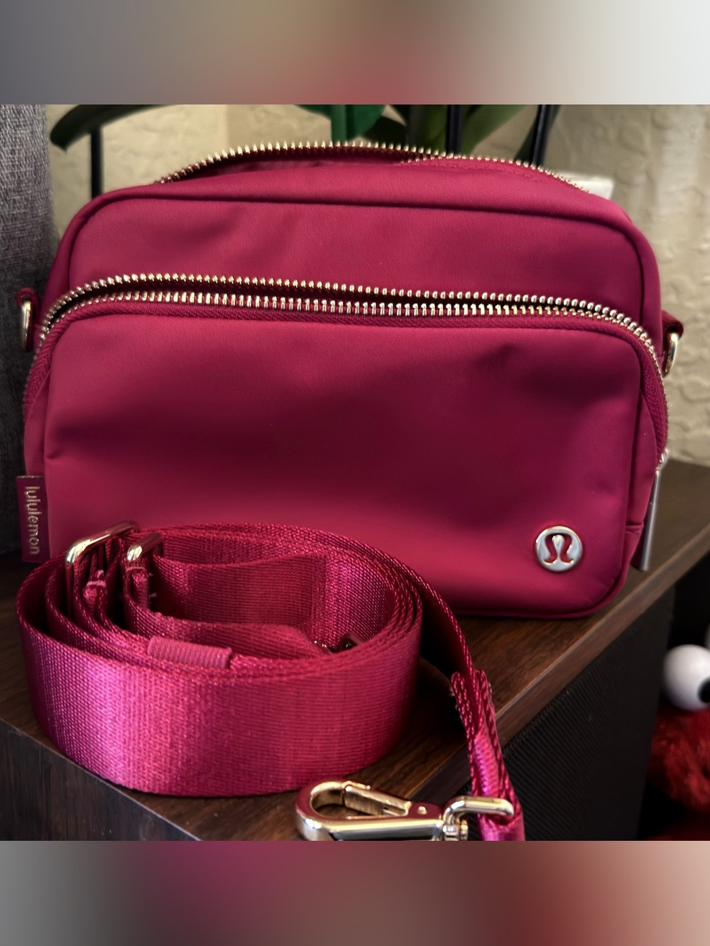 lululemon athletica Magenta Crossbody Bag
